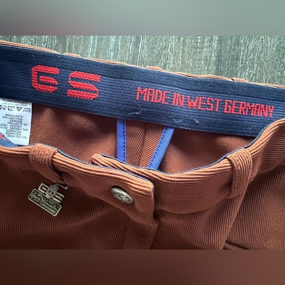 GERRY SCHUMACHER rust Equestrian  riding pants sz XS - Picture 2 of 13